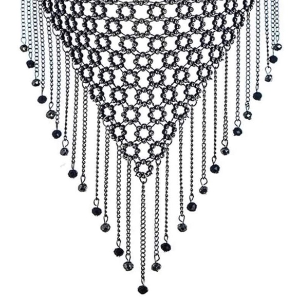 Sparkly Rhinestone Mask - Picture 4 of 4